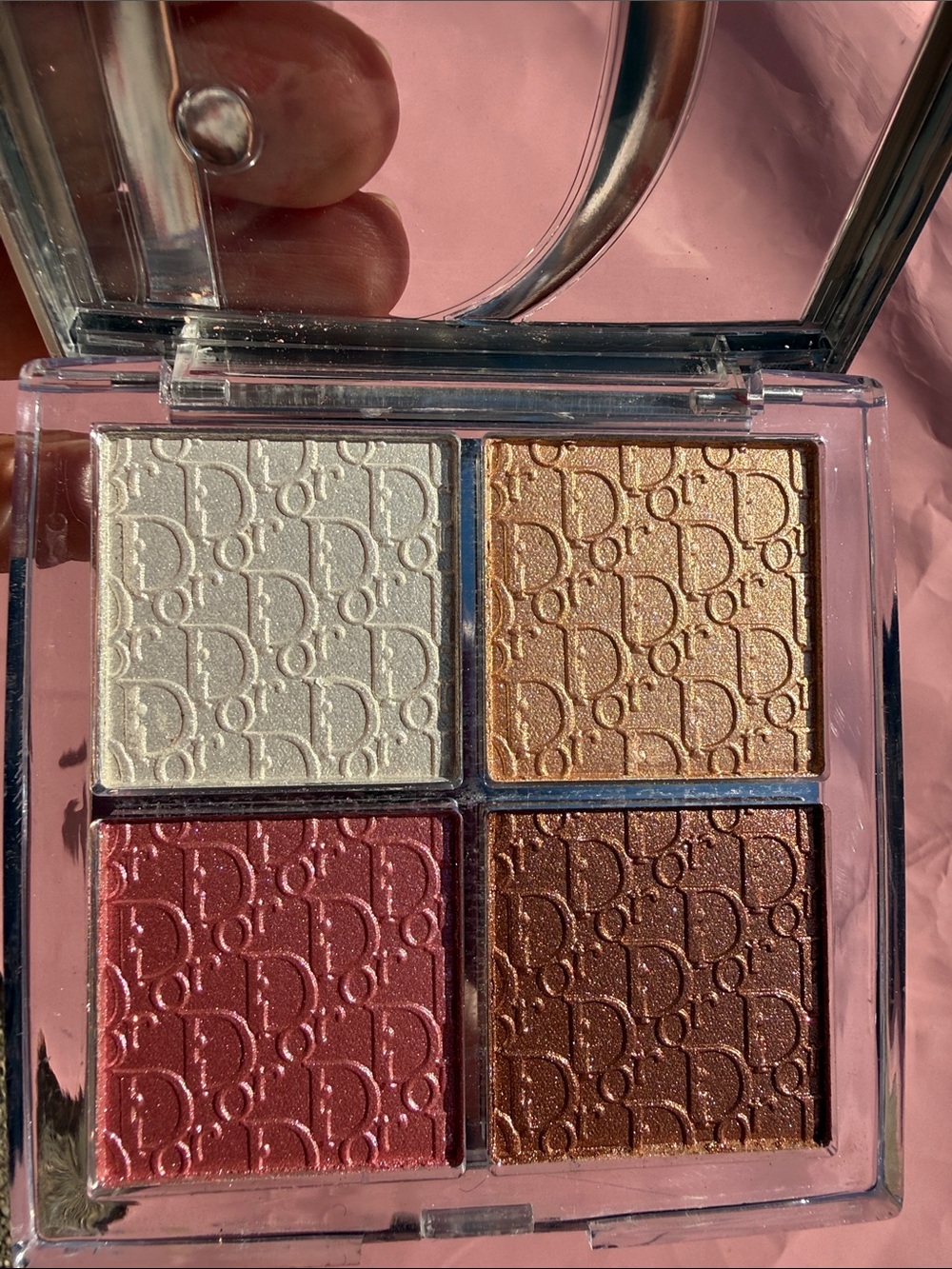 Dior Backstage Glow Maximizer Highlighter Palette — 001 Universal Glow NIB🌸